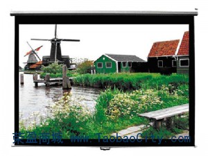 三石 电动幕布300英寸(6.10*4.58) 可提供免费