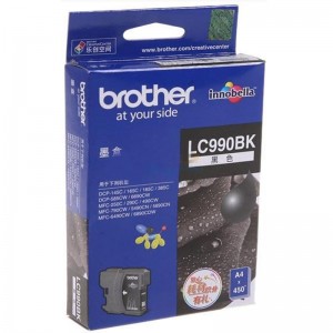 兄弟（brother）LC990BK 黑色墨盒(适用DCP-145C 165C 385C MFC-250C 290C 490CW 790CW 5490CN）