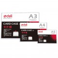得力（deli）5804 A5 PVC硬质卡片袋