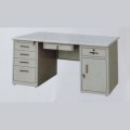 防火板台面 钢制办公桌 KF-Z-002 金属办公桌 电脑办公桌 铁皮办公桌 1.4米  1.6米