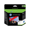 惠普惠普 (HP) 照片打印组合 HP 817 Series Photo Value Pack（惠普 817 系列照片超值套装）-25 页/4 x 6 英寸（带有标签） (CG500AA)