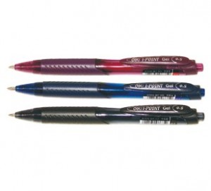 得力（deli） 6675 弹簧头 中性笔 0.5mm 黑色  签字笔