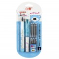 Snowhite白雪 钢笔 FP-5008 可换囊钢笔 中等笔尖 直液式系统 三色可选